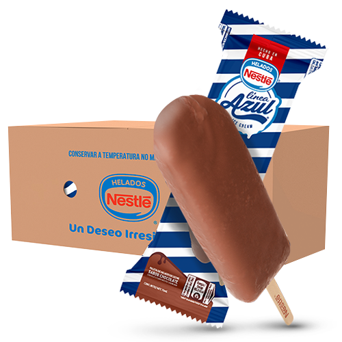 Línea Azul Chocolate Popsicles