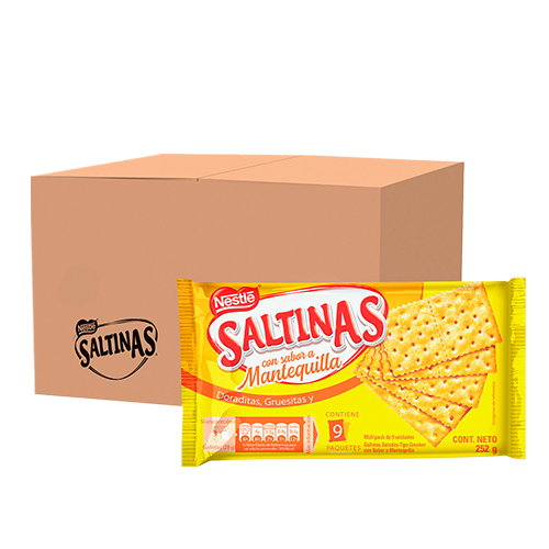 Galletas SALTINAS Sabor Mantequilla